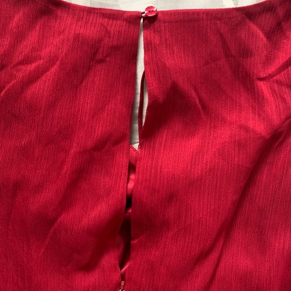 Express red high/low dress NWT - Picture 4 of 5